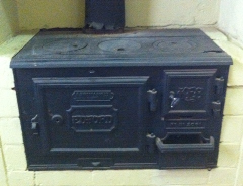 Original Stove in the Access POS Building